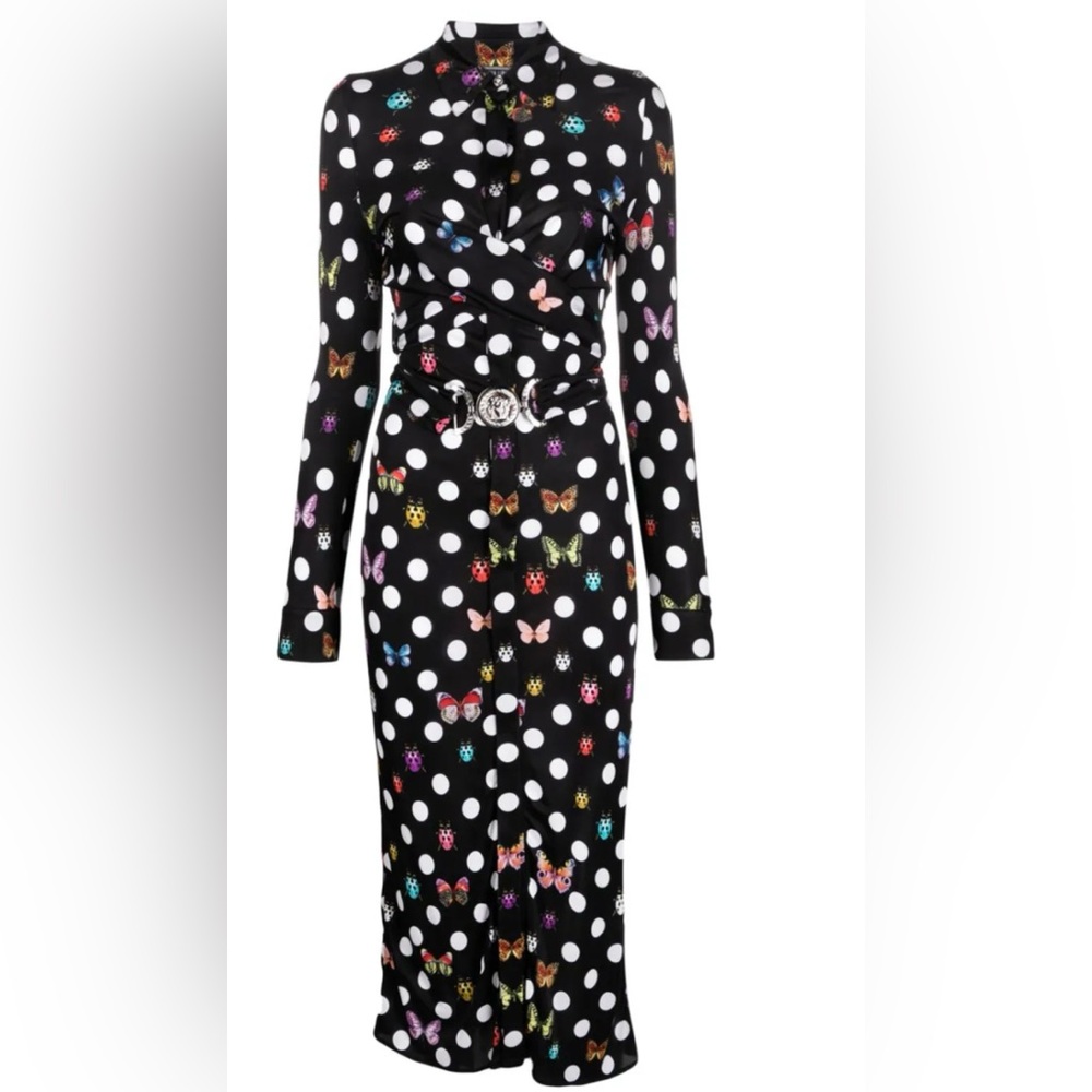 Versace Dua Lipa Butterflies dress